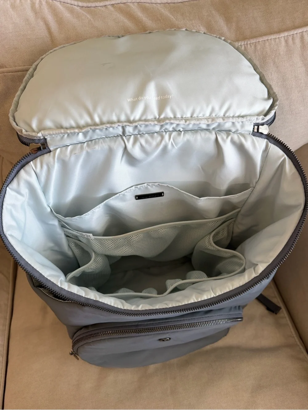 lululemon New Parent Backpack Gray